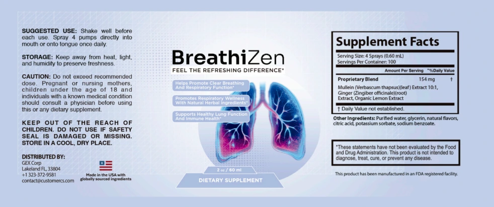 BreathiZen Supplement
